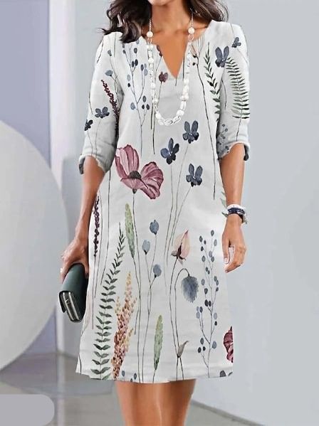 Giselle | Floral Layered Dress