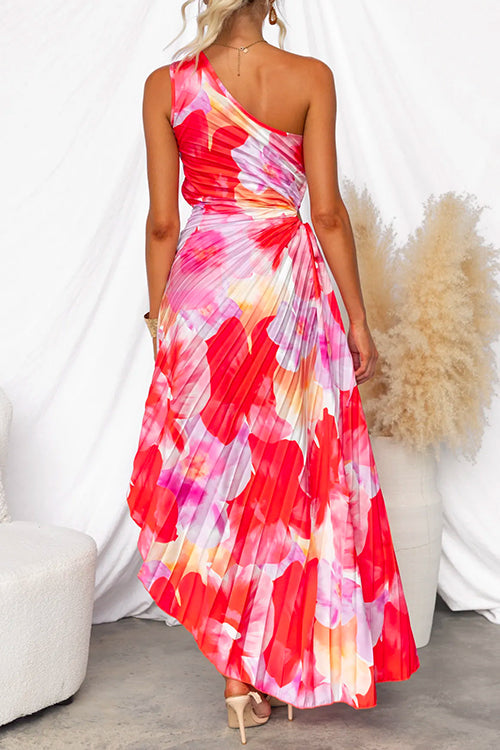 Trinity | Vibrant Tropical Evening Dress