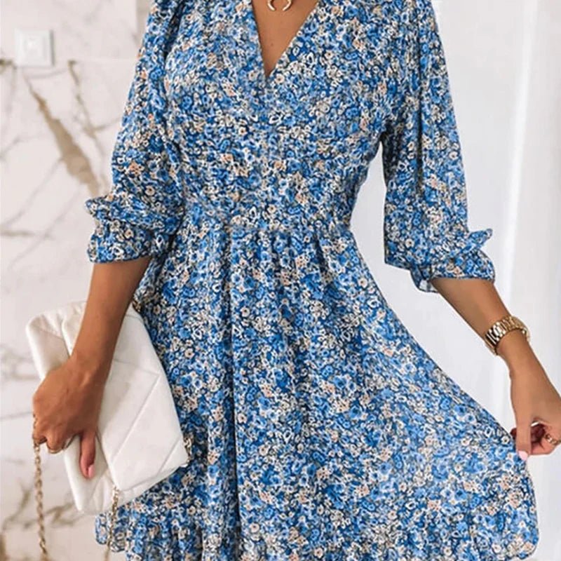 Silvana | Elegant Floral Dress