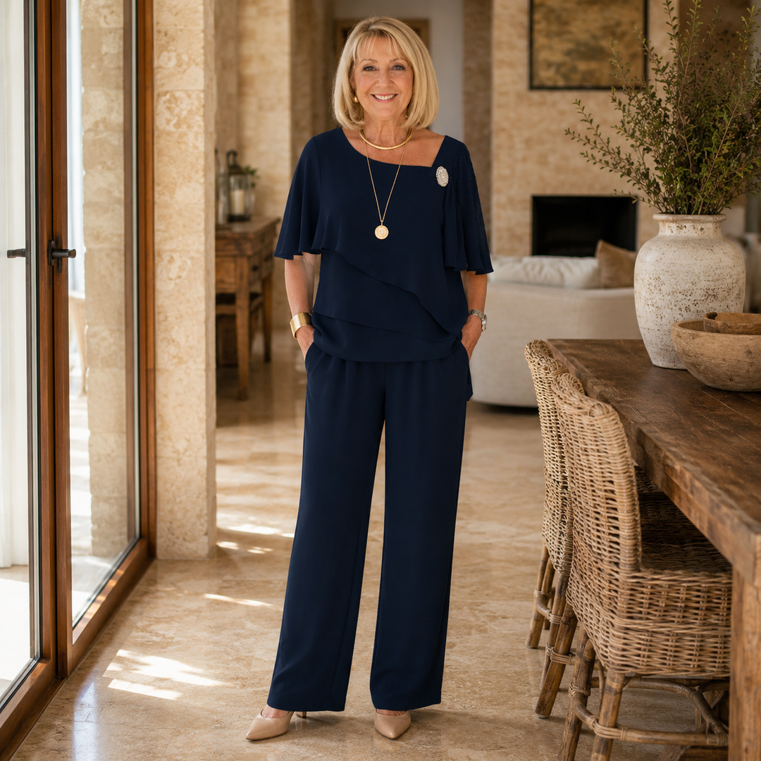 Sarah | Women Elegant Summer Feminine Set