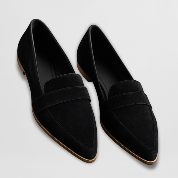 Claire | Classic Suede Loafers
