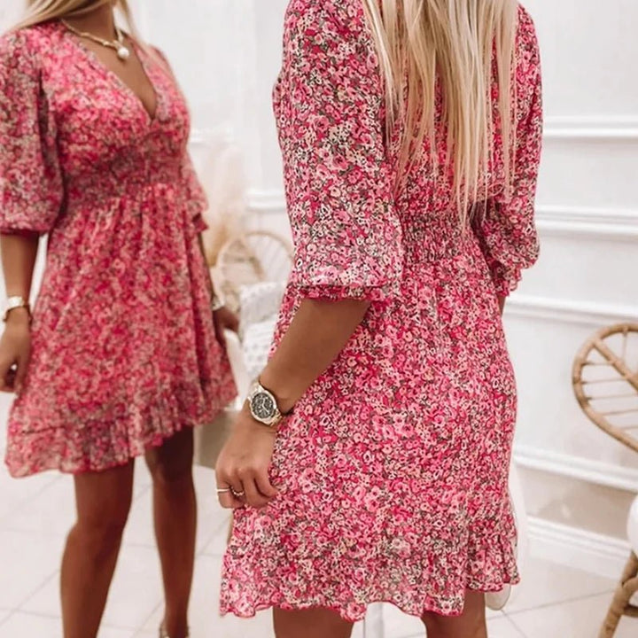 Silvana | Elegant Floral Dress
