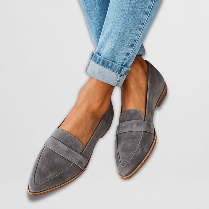 Claire | Classic Suede Loafers