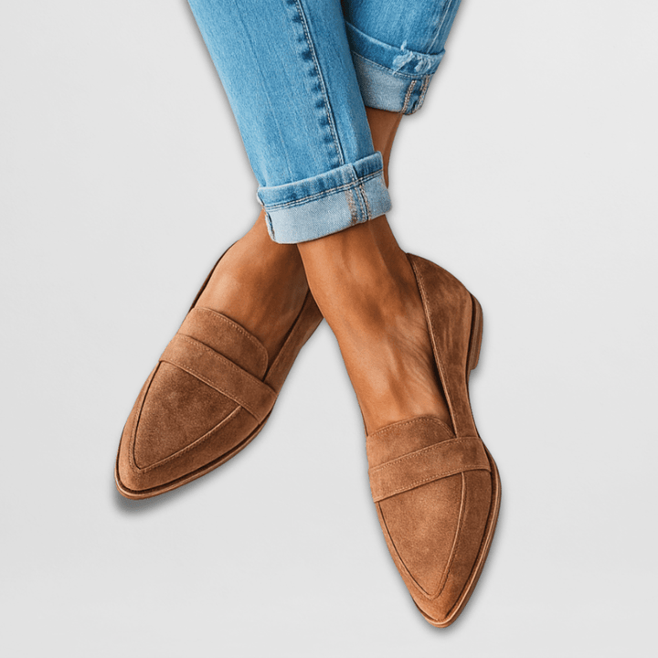 Claire | Classic Suede Loafers