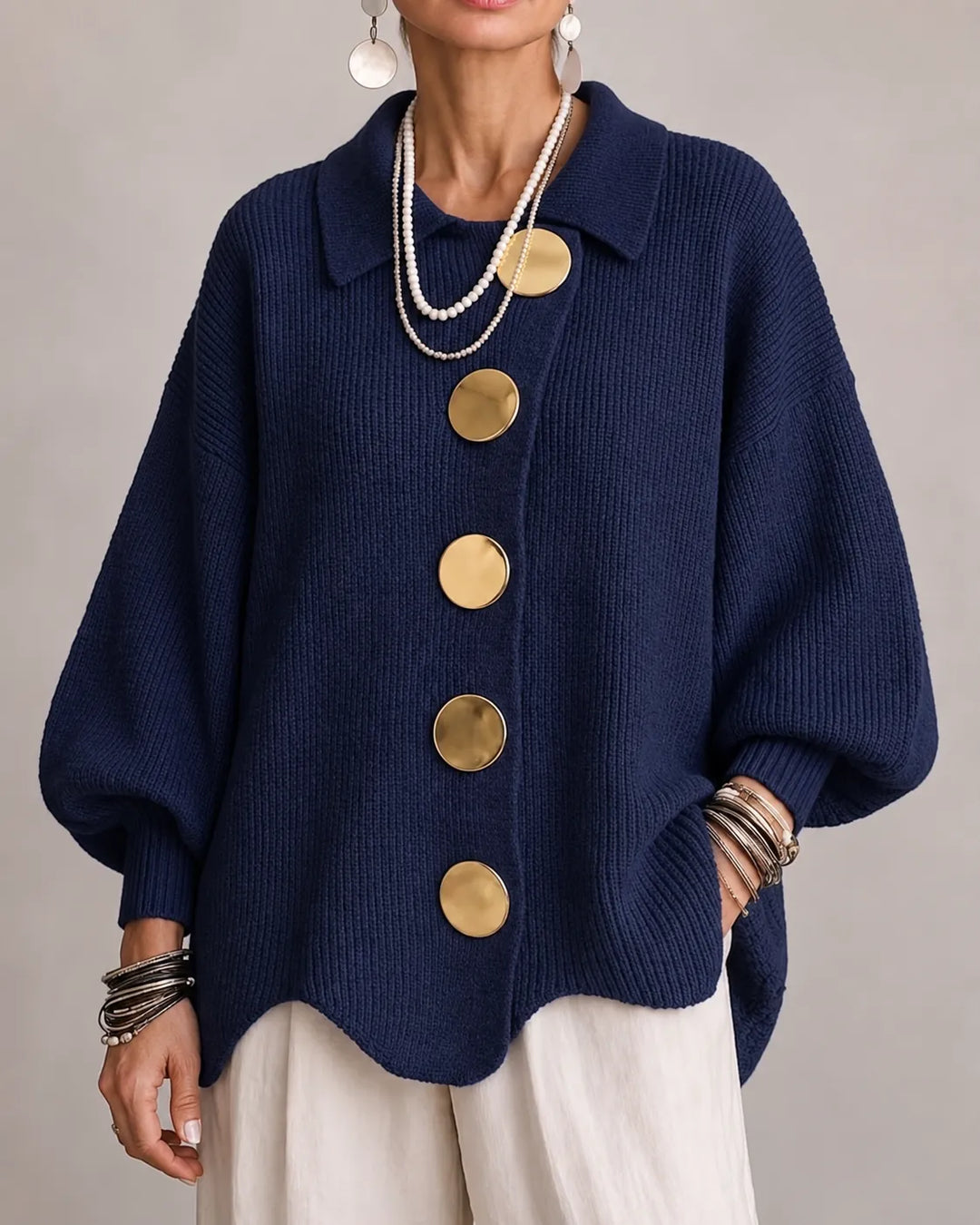 Ellie | Women's Oversized Knit Sweater