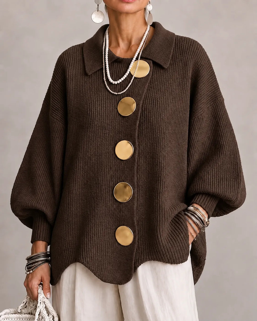 Ellie | Women's Oversized Knit Sweater