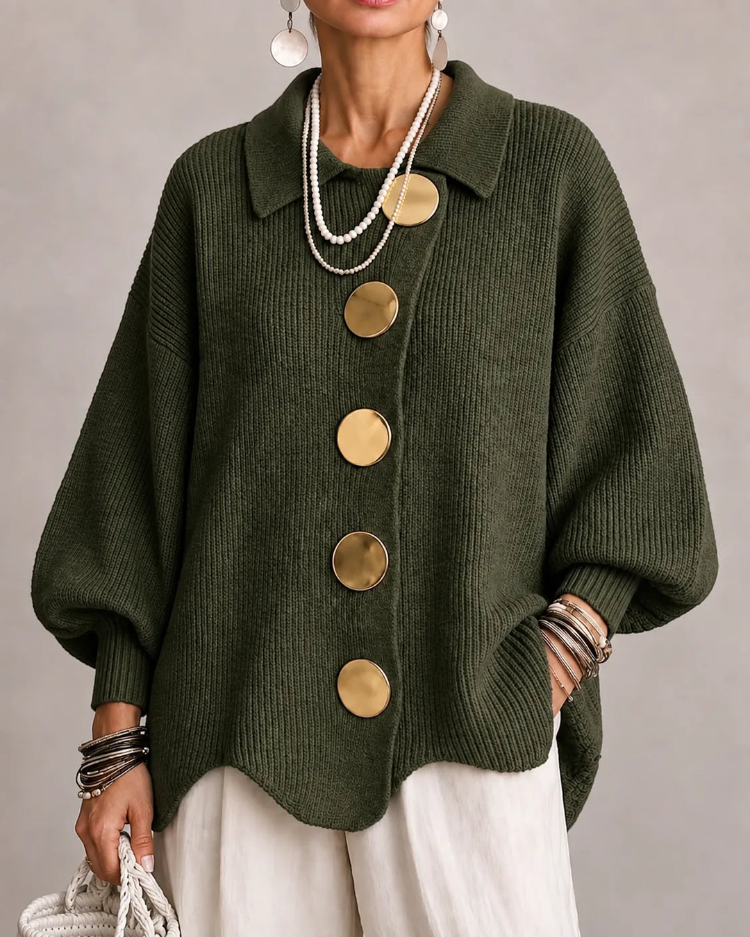 Ellie | Women's Oversized Knit Sweater
