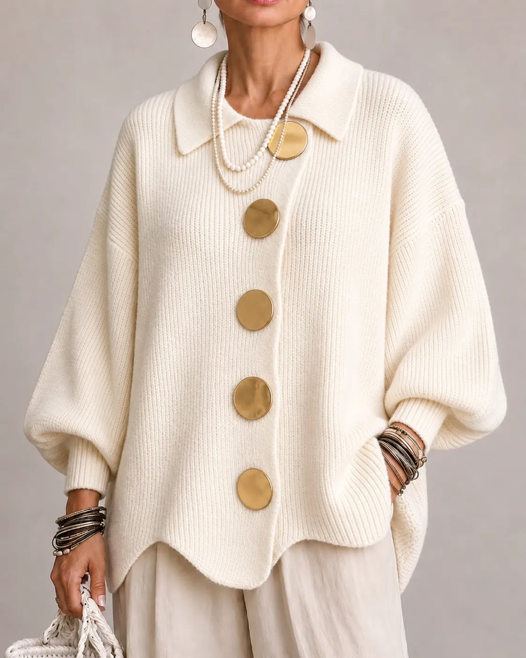 Ellie | Women's Oversized Knit Sweater