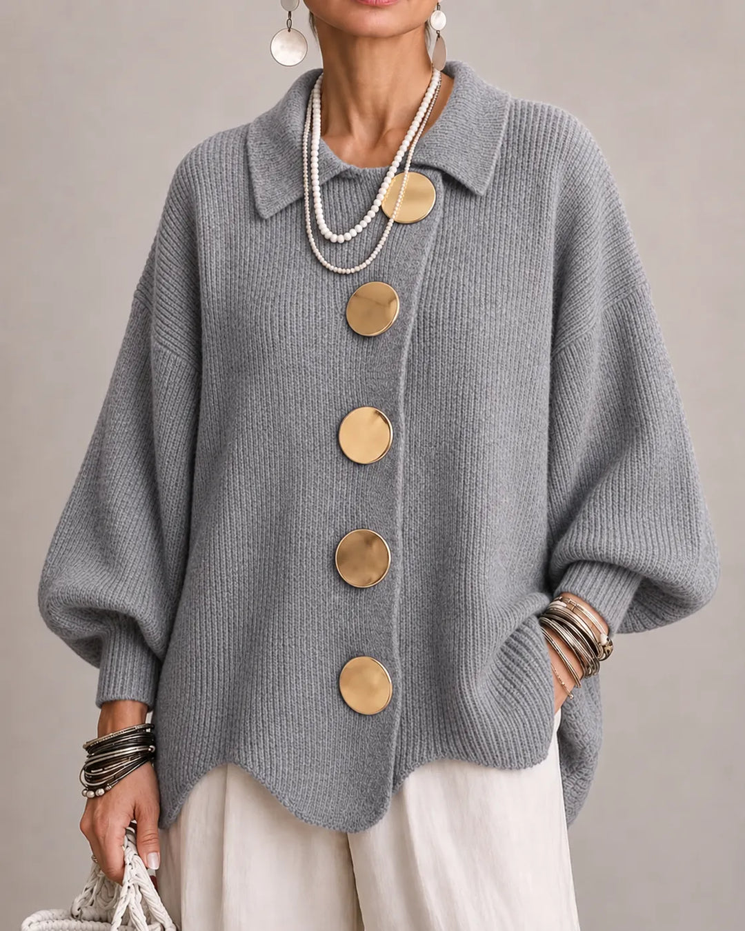 Ellie | Women's Oversized Knit Sweater