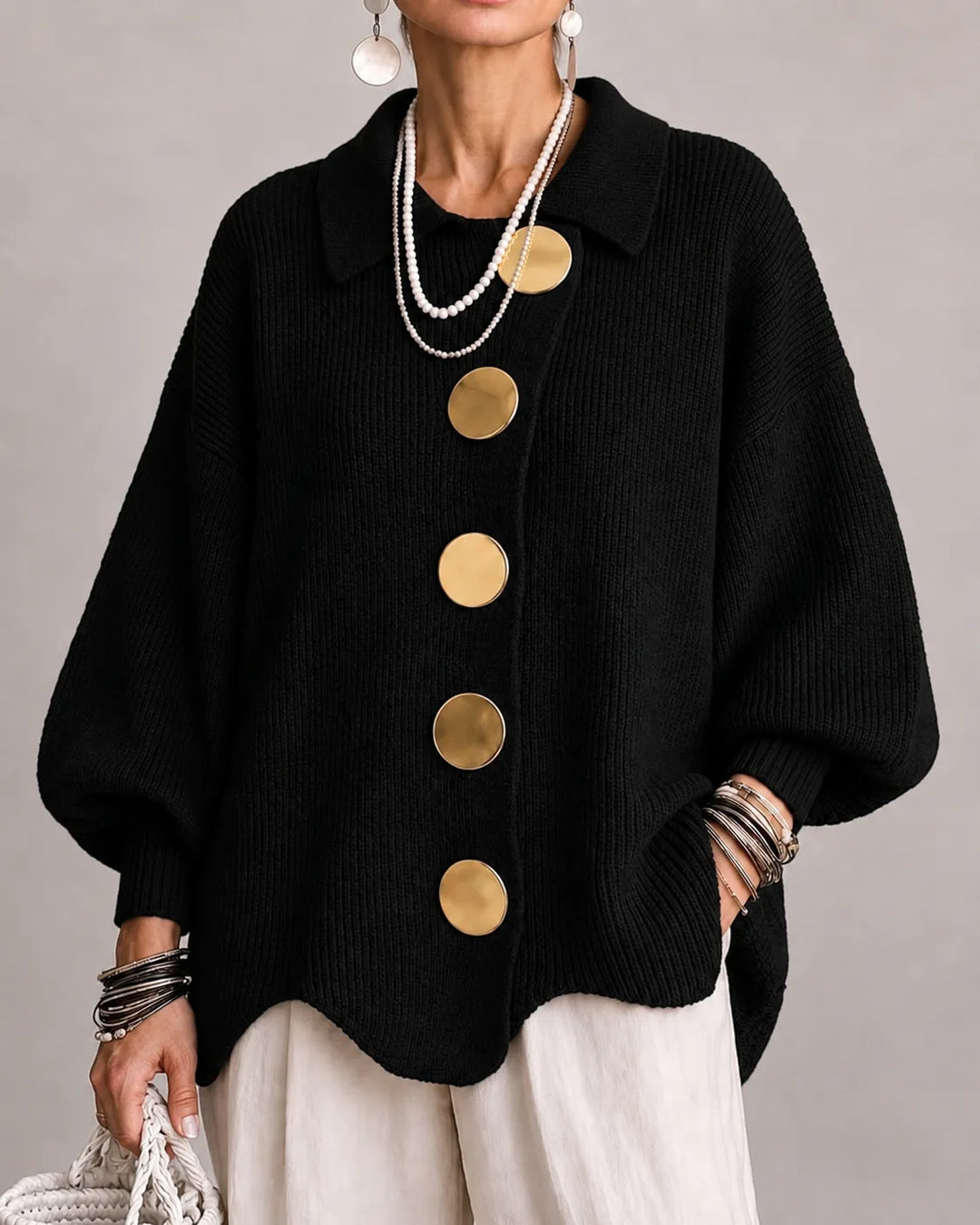 Ellie | Women's Oversized Knit Sweater