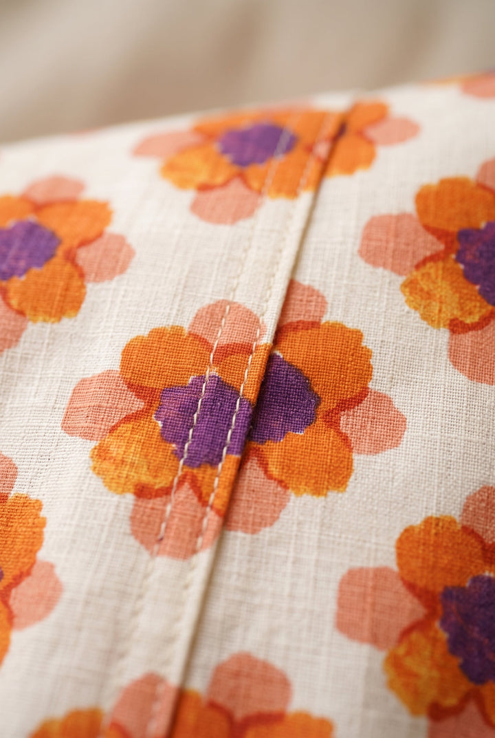 Zandra | Short A-Line Retro Floral Print Dress