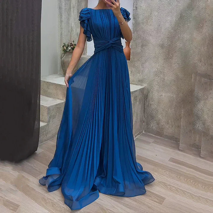 Teagan | Pleated Evening Dress