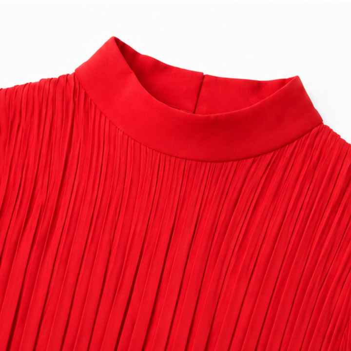 Paulette | Elegant Cape Sleeve Dress