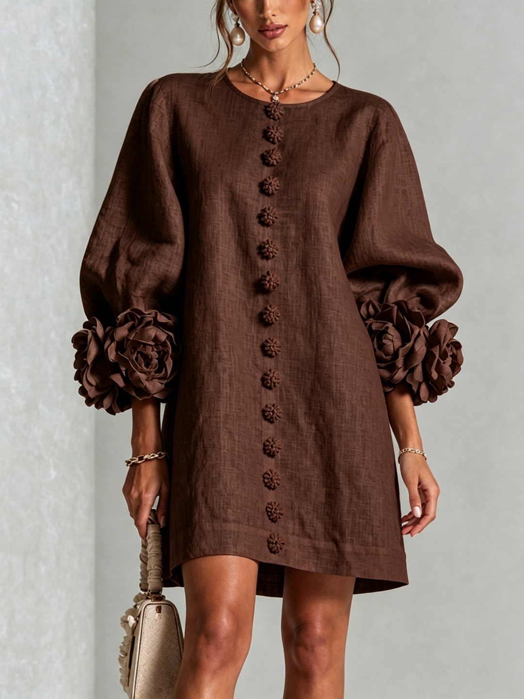 Rachael | Button-Down Mini Dress