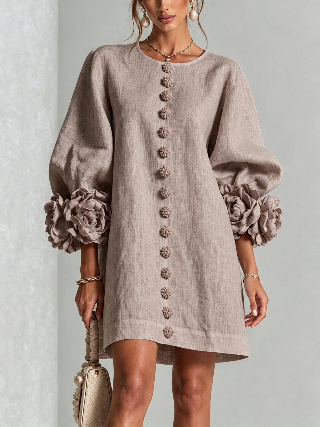 Rachael | Button-Down Mini Dress