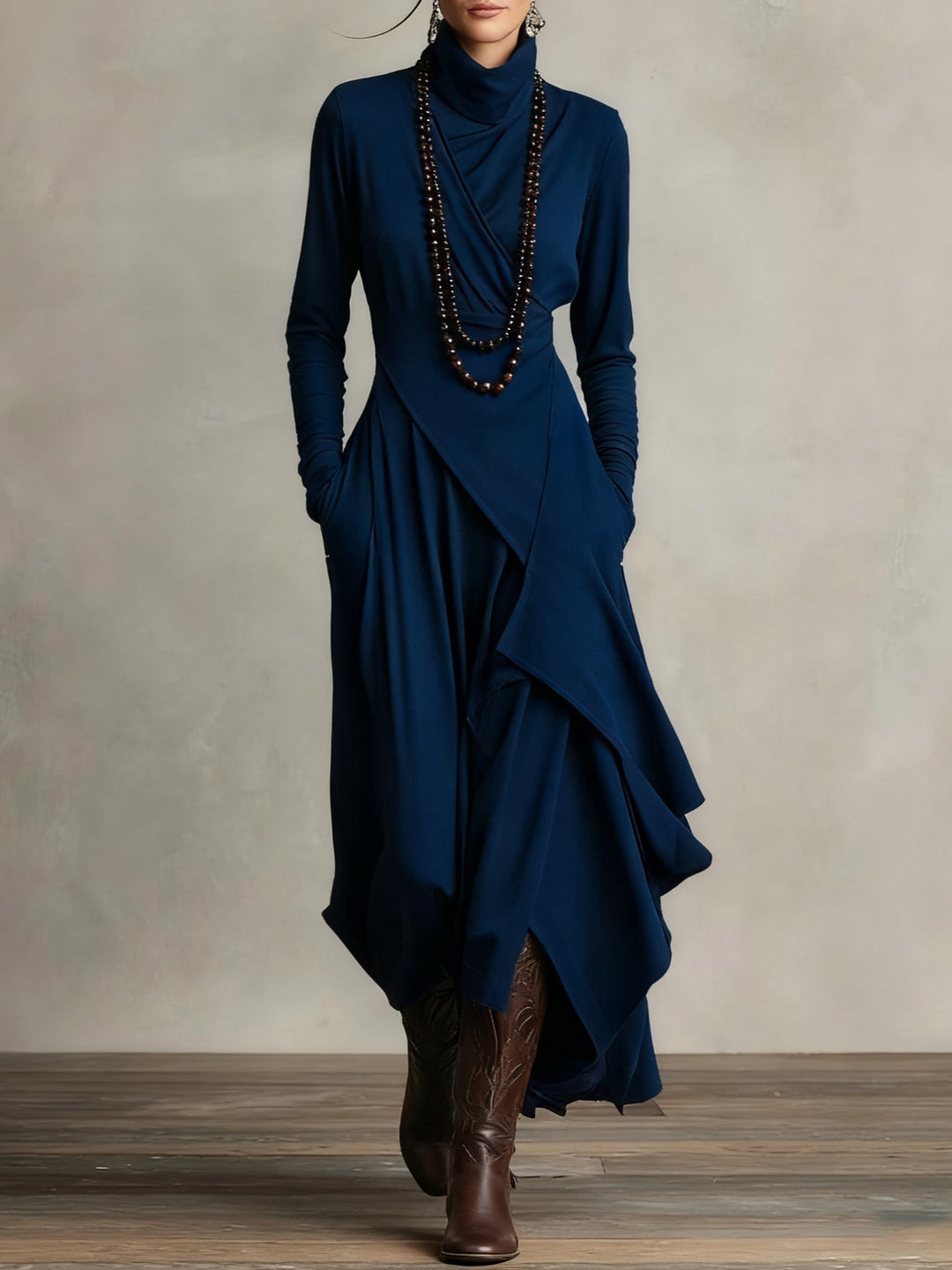 Iris | Purple Maxi Dress