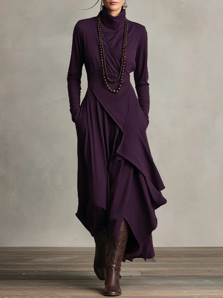 Iris | Purple Maxi Dress