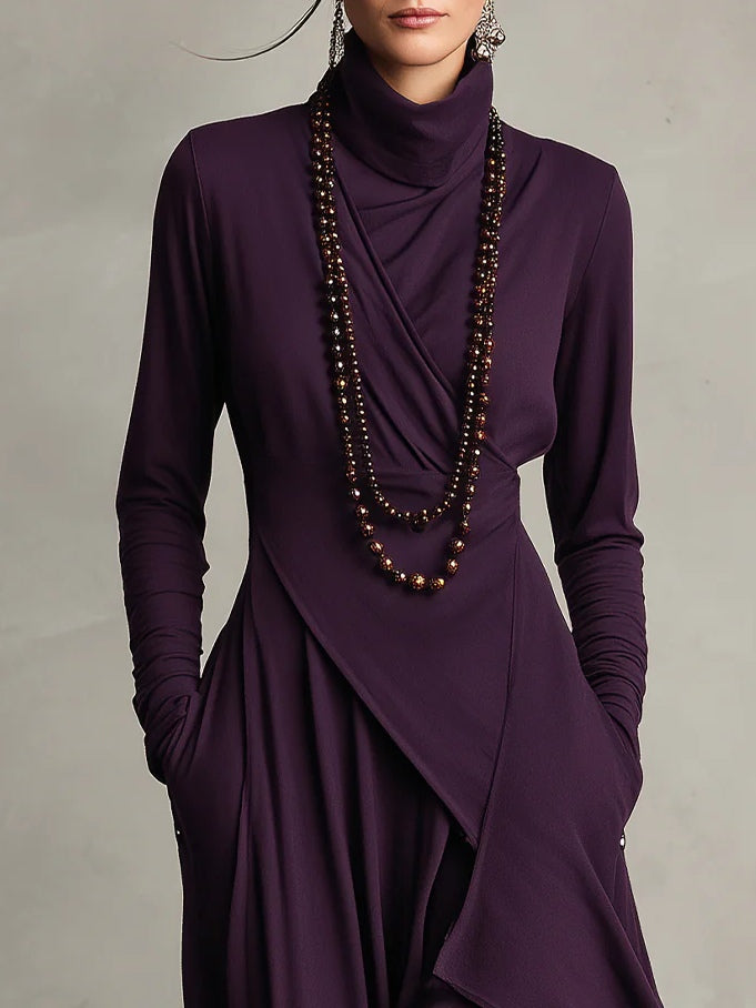 Iris | Purple Maxi Dress