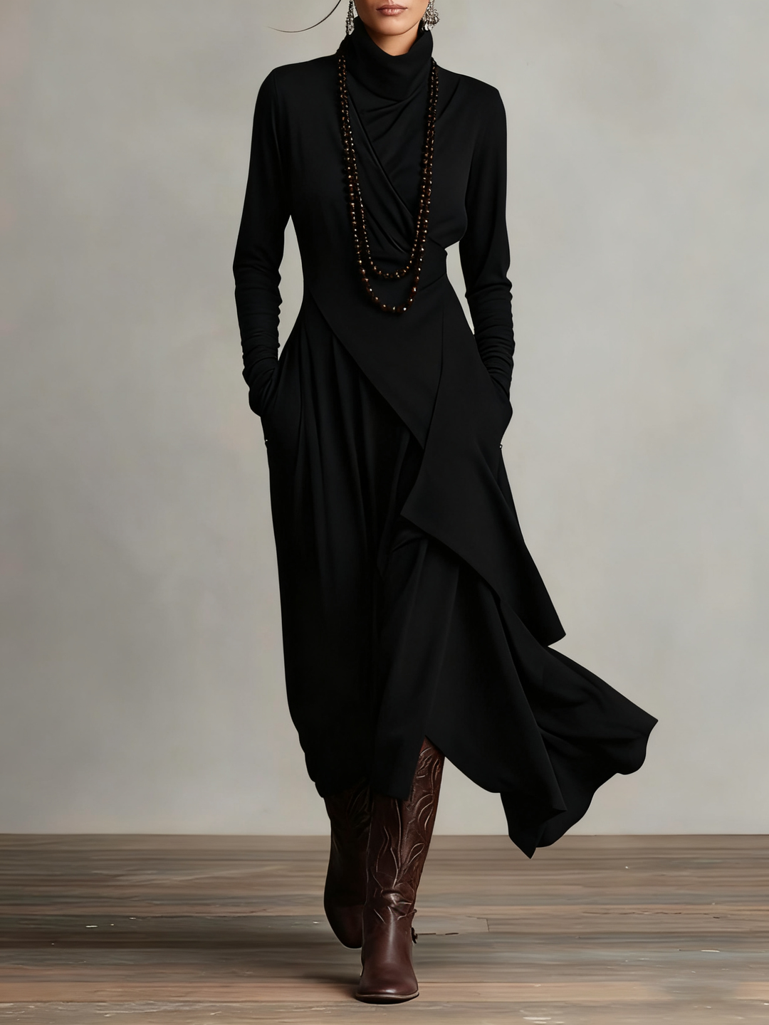 Iris | Purple Maxi Dress