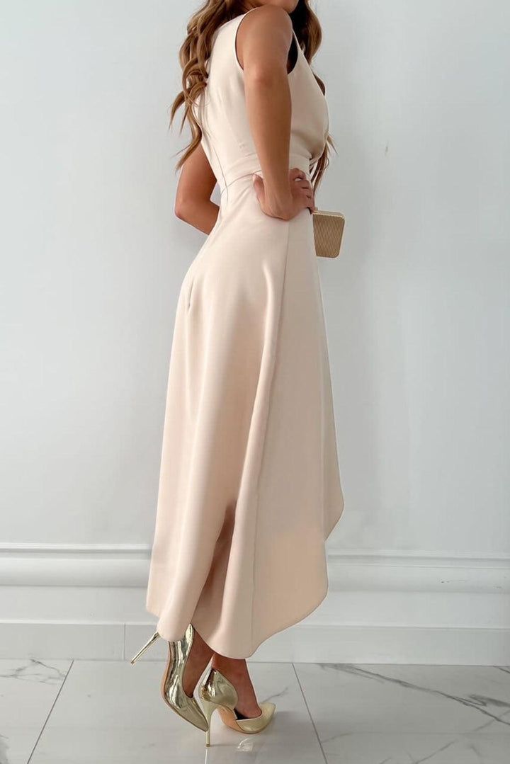 Miley | Dress with Pink Pattern