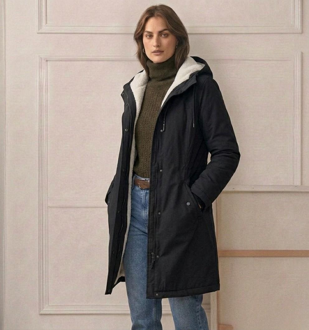 The Hilde Hooded Coat