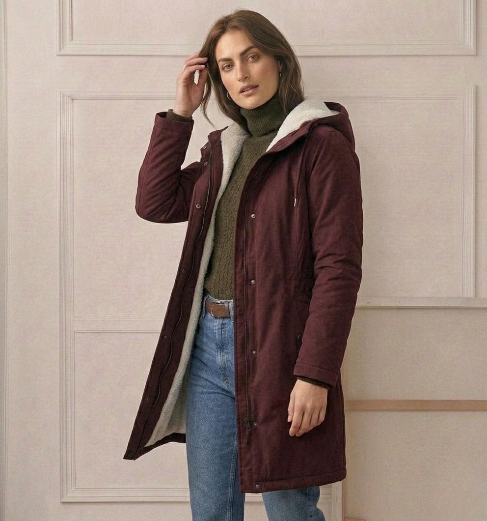 The Hilde Hooded Coat