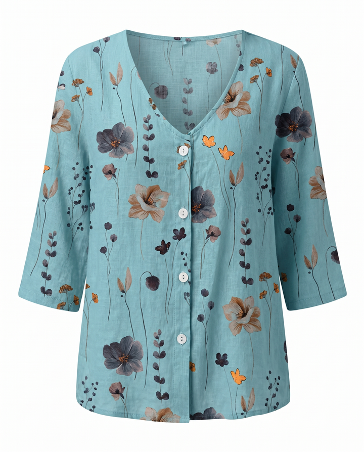 Women's Blouse | Three-Quarter Sleeve