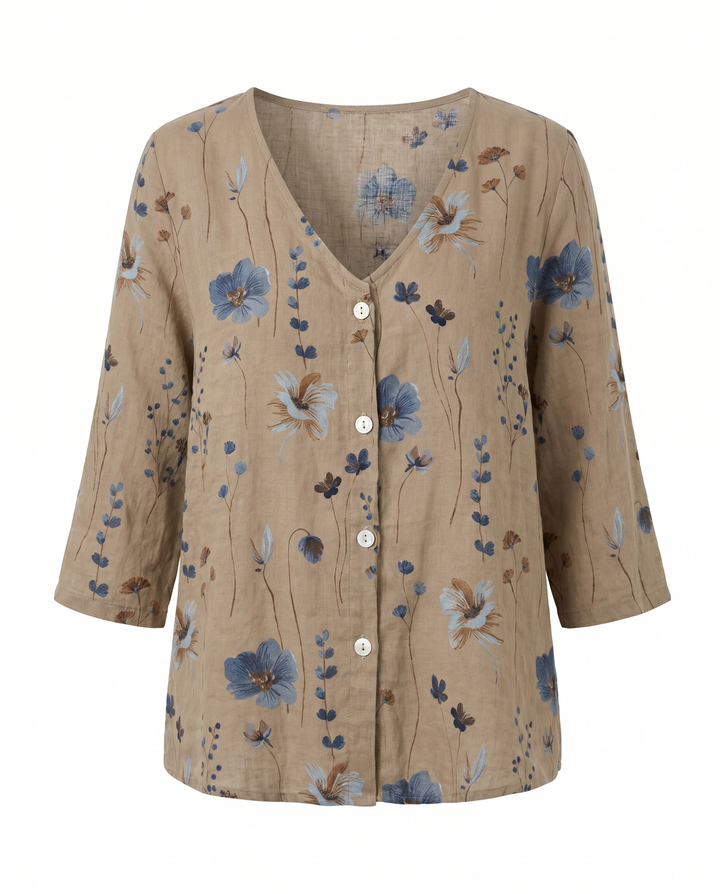 Women's Blouse | Three-Quarter Sleeve